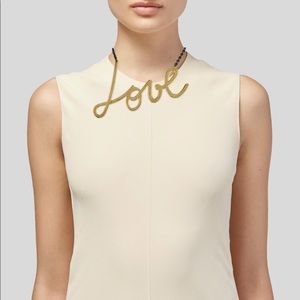 Lanvin “Love” Necklace